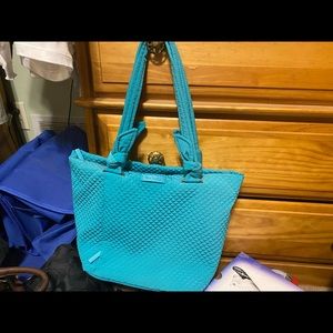 Vera Bradley teal colored satchel